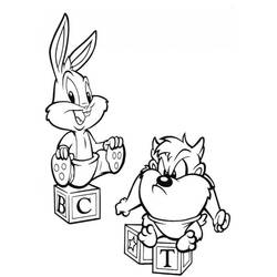 Desenho Taz (Personagens de Desenhos Animados) #209795 para imprimir e colorir