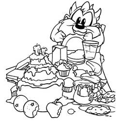 Desenho Taz (Personagens de Desenhos Animados) #209807 para imprimir e colorir