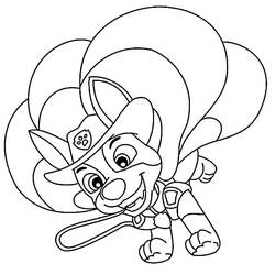 Desenhos para colorir: Tracker PAW Patrol - Páginas para Colorir Imprimíveis Gratuitamente