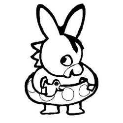 Página para colorir: Trotro (Personagens de Desenhos Animados) #178720 - Páginas para Colorir Imprimíveis Gratuitamente