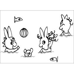 Página para colorir: Trotro (Personagens de Desenhos Animados) #178725 - Páginas para Colorir Imprimíveis Gratuitamente