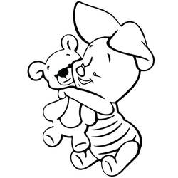 Desenho Ursinho Pooh (Personagens de Desenhos Animados) #185873 para imprimir e colorir