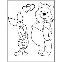 Desenho Ursinho Pooh (Personagens de Desenhos Animados) #185874 para imprimir e colorir
