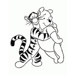 Desenho Ursinho Pooh (Personagens de Desenhos Animados) #185877 para imprimir e colorir