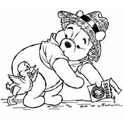 Desenho Ursinho Pooh (Personagens de Desenhos Animados) #185893 para imprimir e colorir