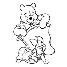 Desenho Ursinho Pooh (Personagens de Desenhos Animados) #28614 para imprimir e colorir