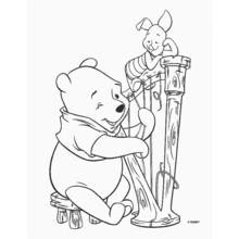 Desenho Ursinho Pooh (Personagens de Desenhos Animados) #28625 para imprimir e colorir
