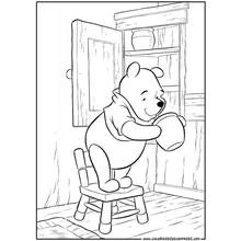 Desenho Ursinho Pooh (Personagens de Desenhos Animados) #28661 para imprimir e colorir