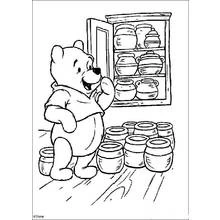 Desenho Ursinho Pooh (Personagens de Desenhos Animados) #28665 para imprimir e colorir