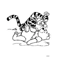 Desenho Ursinho Pooh (Personagens de Desenhos Animados) #28670 para imprimir e colorir