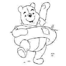 Desenho Ursinho Pooh (Personagens de Desenhos Animados) #28677 para imprimir e colorir