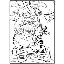 Desenho Ursinho Pooh (Personagens de Desenhos Animados) #28679 para imprimir e colorir