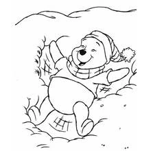 Desenho Ursinho Pooh (Personagens de Desenhos Animados) #28692 para imprimir e colorir