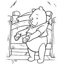 Desenho Ursinho Pooh (Personagens de Desenhos Animados) #28738 para imprimir e colorir
