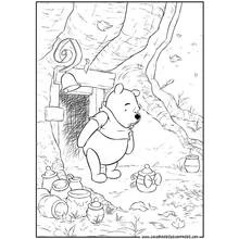 Desenho Ursinho Pooh (Personagens de Desenhos Animados) #28771 para imprimir e colorir