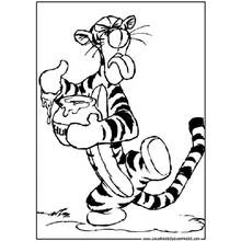 Desenho Ursinho Pooh (Personagens de Desenhos Animados) #28777 para imprimir e colorir