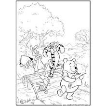 Desenho Ursinho Pooh (Personagens de Desenhos Animados) #28793 para imprimir e colorir