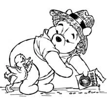 Desenho Ursinho Pooh (Personagens de Desenhos Animados) #28842 para imprimir e colorir