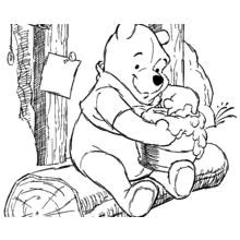 Desenho Ursinho Pooh (Personagens de Desenhos Animados) #28864 para imprimir e colorir
