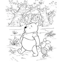 Desenho Ursinho Pooh (Personagens de Desenhos Animados) #28910 para imprimir e colorir