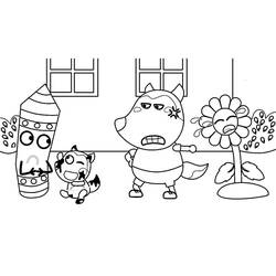 Desenhos para colorir: Wolfoo - Páginas para Colorir Imprimíveis Gratuitamente