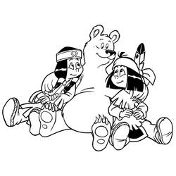 Desenhos para colorir: Yakari - Páginas para Colorir Imprimíveis Gratuitamente