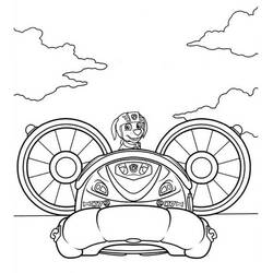 Desenhos para colorir: Zuma PAW Patrol - Páginas para Colorir Imprimíveis Gratuitamente