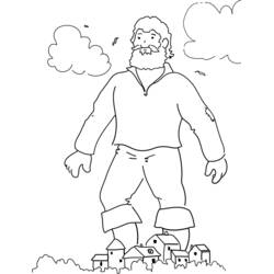 Desenhos para colorir: Gigante - Páginas para Colorir Imprimíveis Gratuitamente
