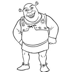 Desenhos para colorir: Ogro - Páginas para Colorir Imprimíveis Gratuitamente