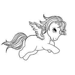 Desenhos para colorir: Pégaso - Páginas para Colorir Imprimíveis Gratuitamente