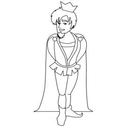 Desenhos para colorir: Príncipe - Páginas para Colorir Imprimíveis Gratuitamente
