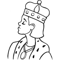 Desenhos para colorir: Rei - Páginas para Colorir Imprimíveis Gratuitamente