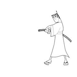 Página para colorir: Samurai (Personagens de Fantasia e Aventura) #107350 - Páginas para Colorir Imprimíveis Gratuitamente