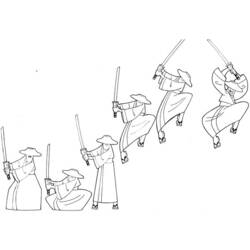 Página para colorir: Samurai (Personagens de Fantasia e Aventura) #107367 - Páginas para Colorir Imprimíveis Gratuitamente