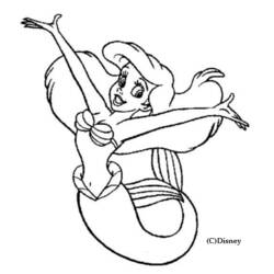 Página para colorir: Sereia (Personagens de Fantasia e Aventura) #147180 - Páginas para Colorir Imprimíveis Gratuitamente