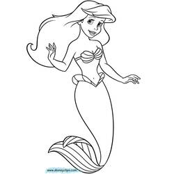 Página para colorir: Sereia (Personagens de Fantasia e Aventura) #147300 - Páginas para Colorir Imprimíveis Gratuitamente