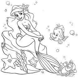 Página para colorir: Sereia (Personagens de Fantasia e Aventura) #147337 - Páginas para Colorir Imprimíveis Gratuitamente