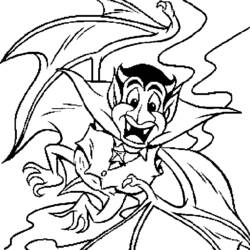Página para colorir: Vampiro (Personagens de Fantasia e Aventura) #85897 - Páginas para Colorir Imprimíveis Gratuitamente