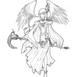 Desenho Anjo (Personagens) #203813 para imprimir e colorir