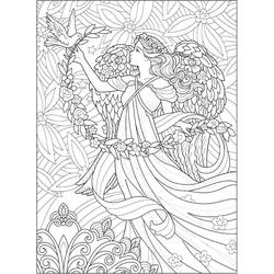 Desenho Anjo (Personagens) #203823 para imprimir e colorir