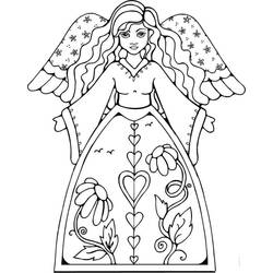 Desenho Anjo (Personagens) #203834 para imprimir e colorir