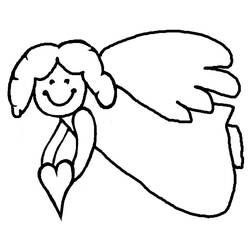 Página para colorir: Anjo (Personagens) #86255 - Páginas para Colorir Imprimíveis Gratuitamente