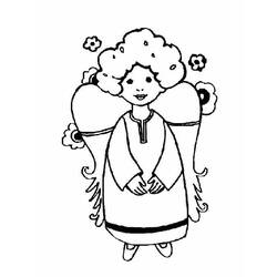 Página para colorir: Anjo (Personagens) #86286 - Páginas para Colorir Imprimíveis Gratuitamente