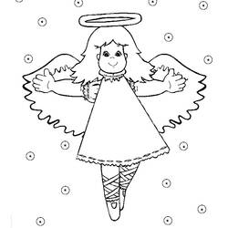 Página para colorir: Anjo (Personagens) #86299 - Páginas para Colorir Imprimíveis Gratuitamente