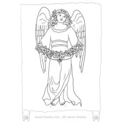 Página para colorir: Anjo (Personagens) #86332 - Páginas para Colorir Imprimíveis Gratuitamente