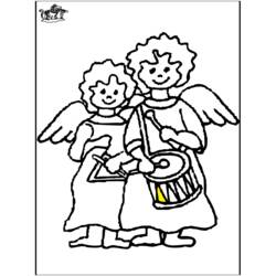 Página para colorir: Anjo (Personagens) #86512 - Páginas para Colorir Imprimíveis Gratuitamente