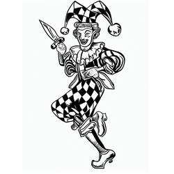 Desenho Arlequim (Personagens) #190067 para imprimir e colorir