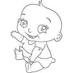 Página para colorir: bebê (Personagens) #86593 - Páginas para Colorir Imprimíveis Gratuitamente