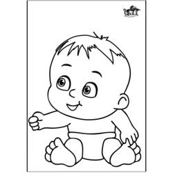 Página para colorir: bebê (Personagens) #86600 - Páginas para Colorir Imprimíveis Gratuitamente