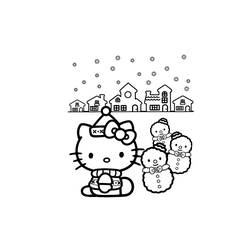 Página para colorir: Boneco de neve (Personagens) #89350 - Páginas para Colorir Imprimíveis Gratuitamente